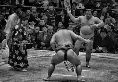 Sumo-upplevelse med Chanko Nabe-lunch